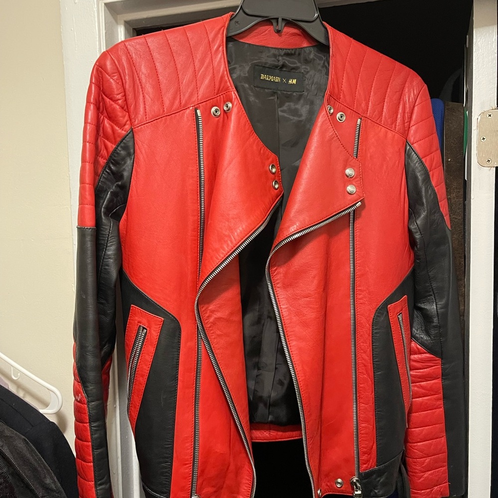 H&M BalmIn Leather Jacket